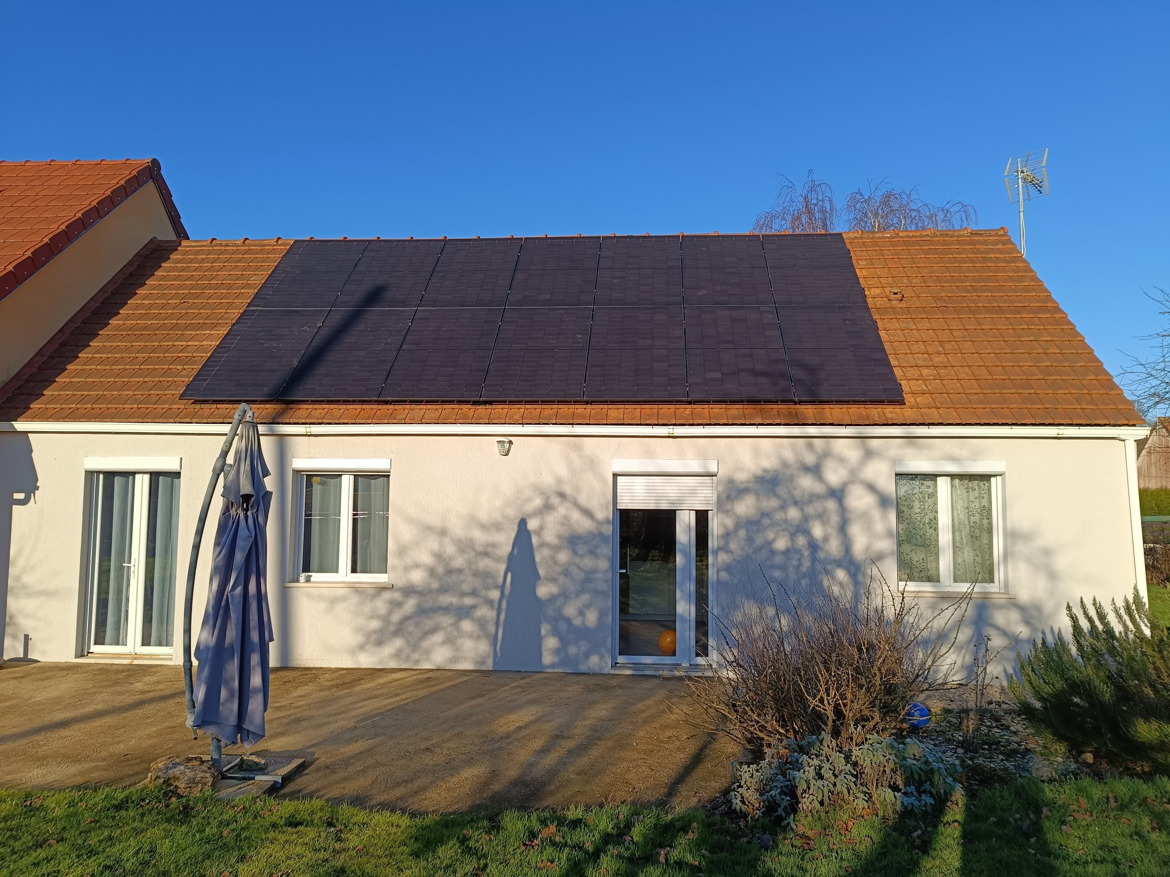 Installation photovoltaïque de 7 kWc à Orcemont (78)