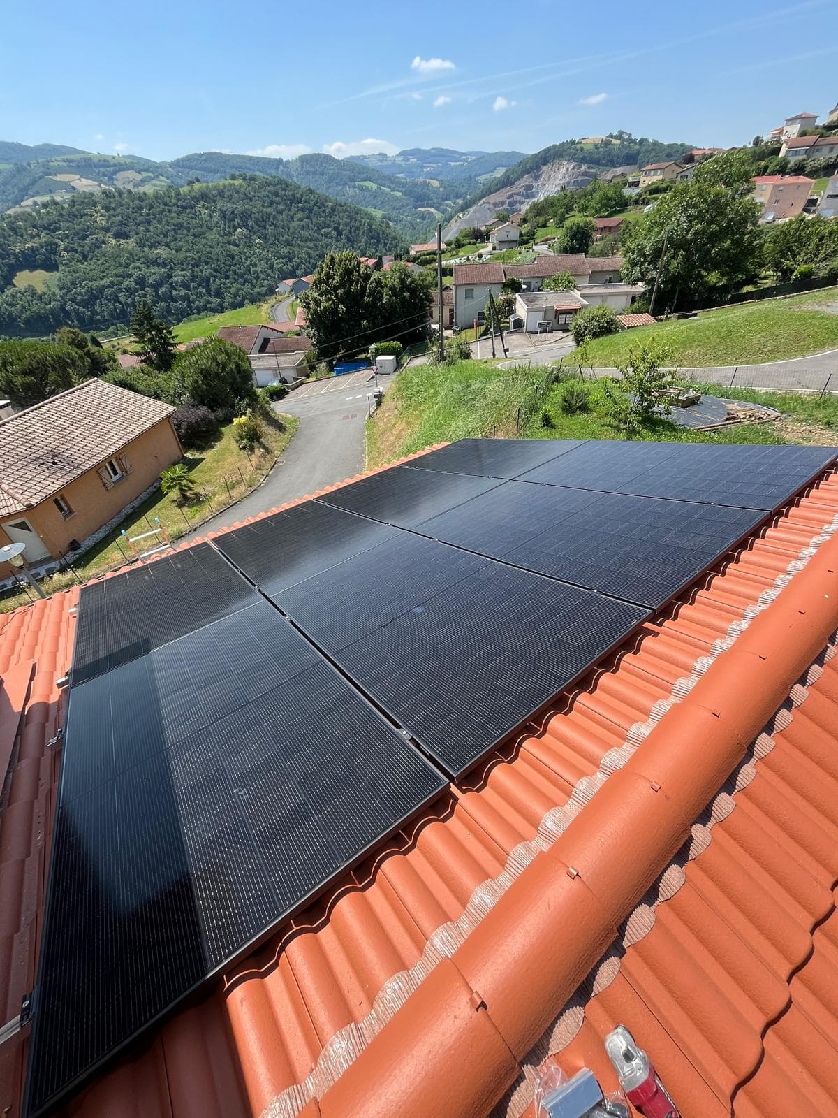 Installation photovoltaïque de 8.0 kWc à Brussieu