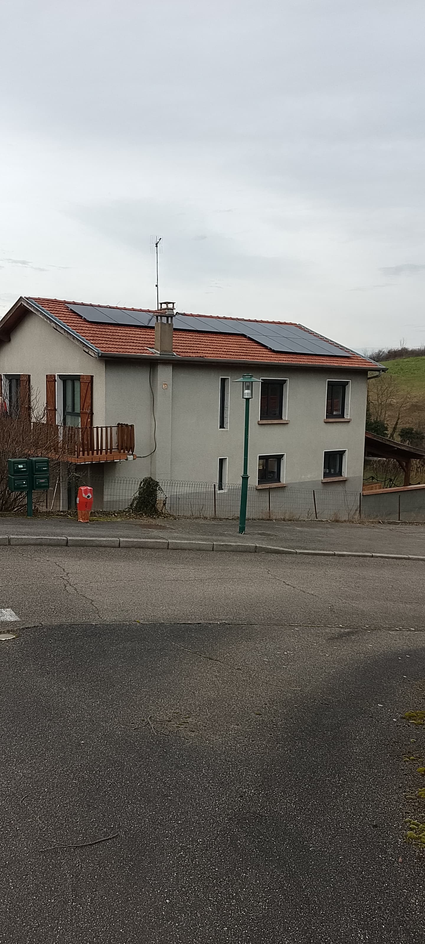 Installation photovoltaïque de 7.0 kWc à Saint-Paul-en-Jarez