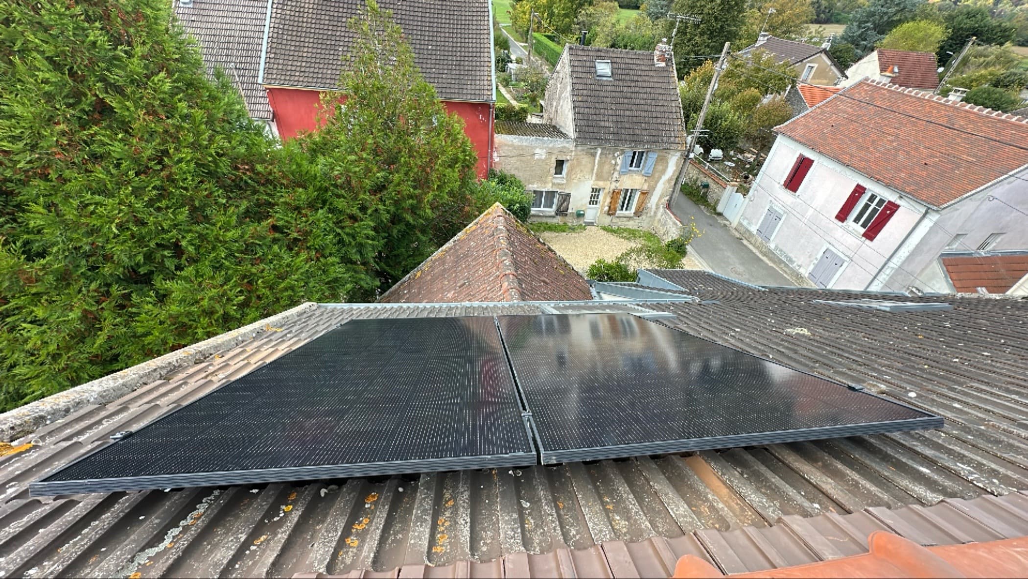 Installation photovoltaïque de 3 kWc à Luzancy (77)
