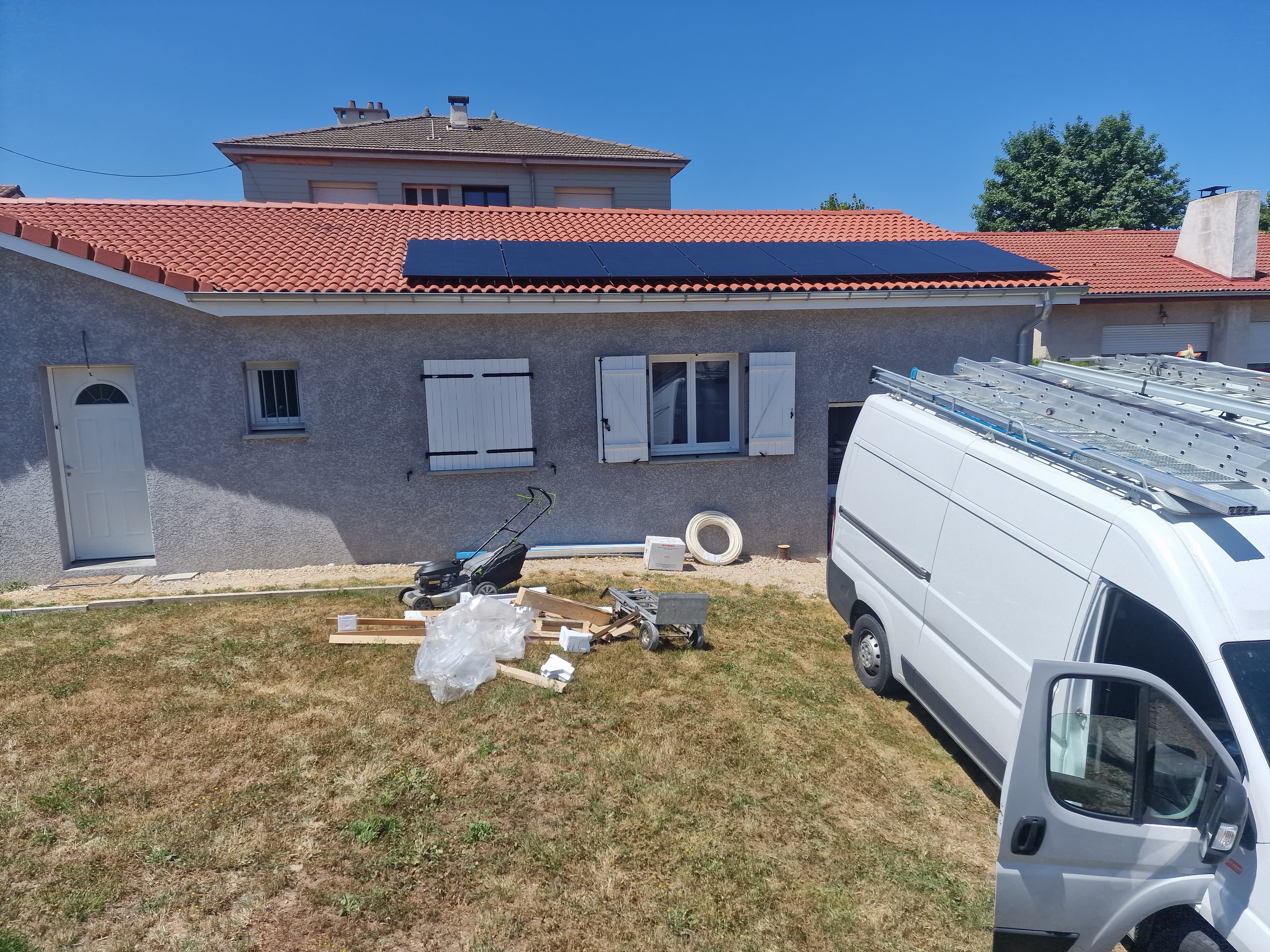 Installation photovoltaïque de 3.5 kWc à Dunières