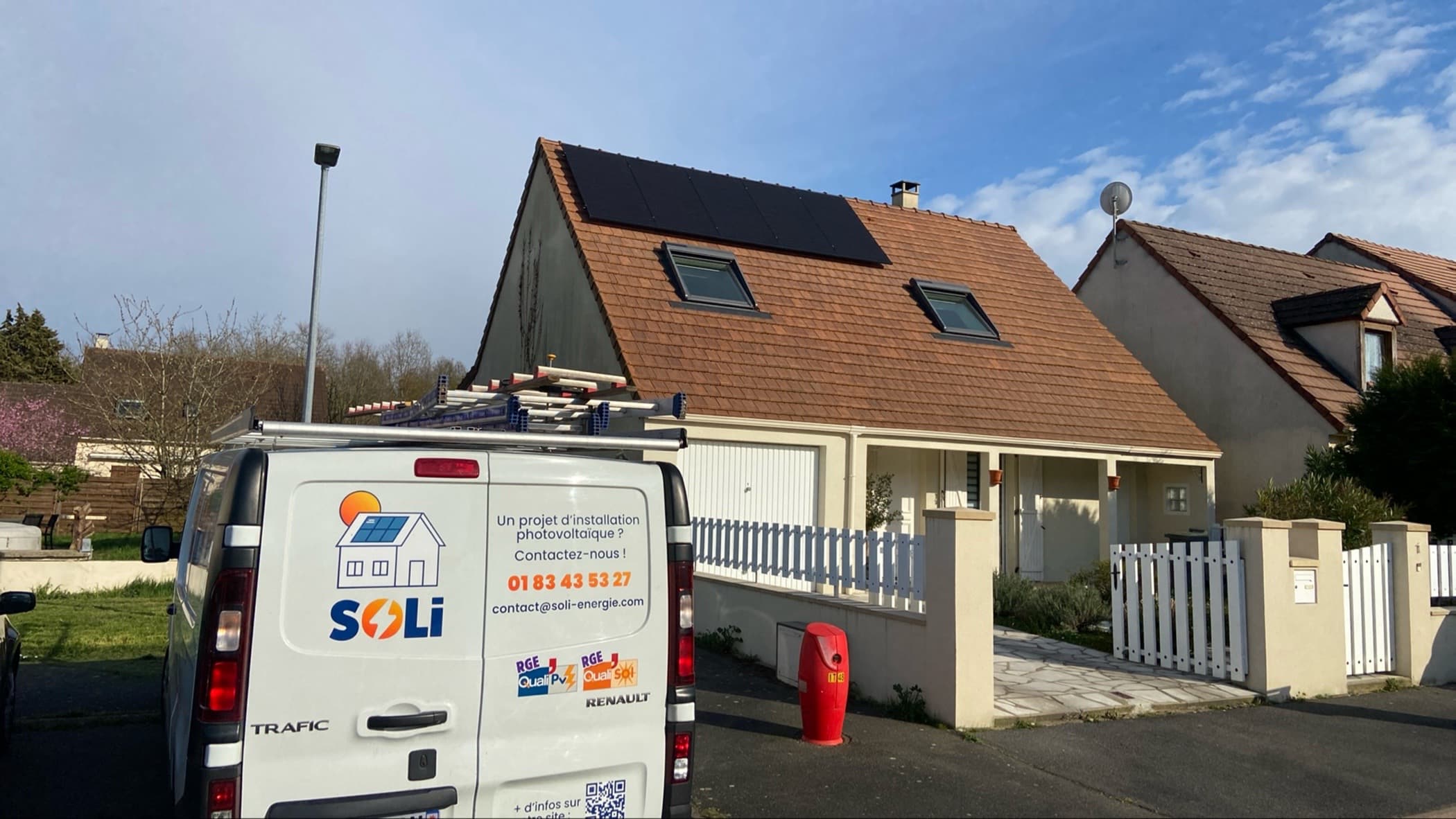 Installation photovoltaïque de 6 kWc à Itteville (91)