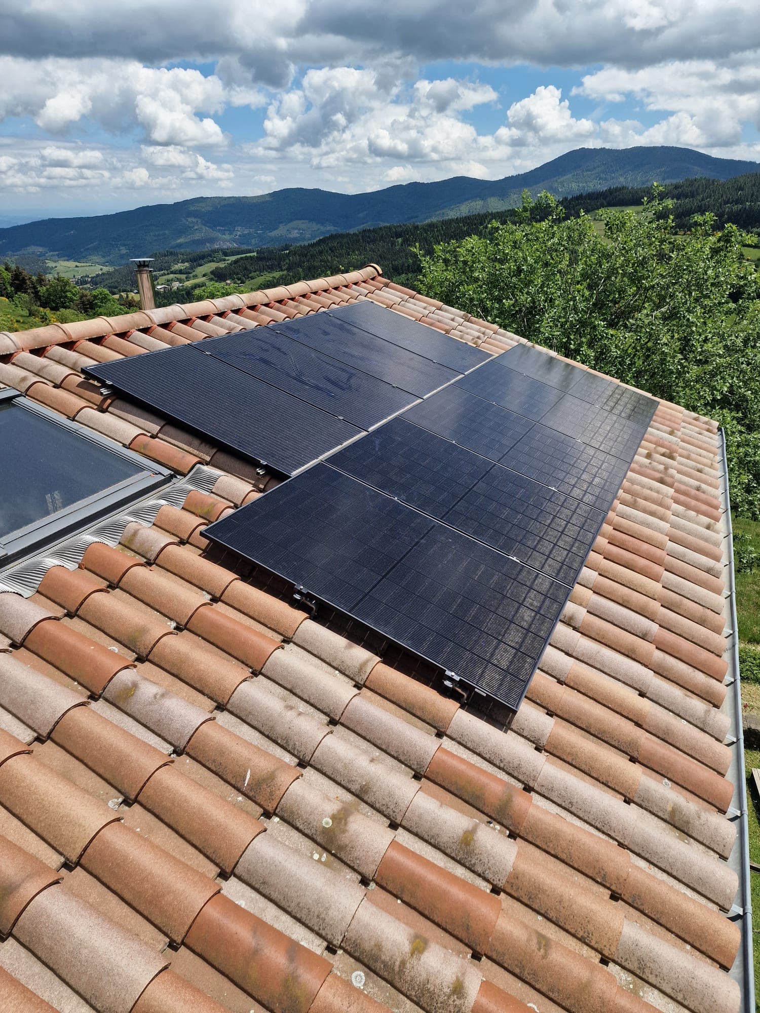 Installation photovoltaïque de 2.125 kWc à Vanosc