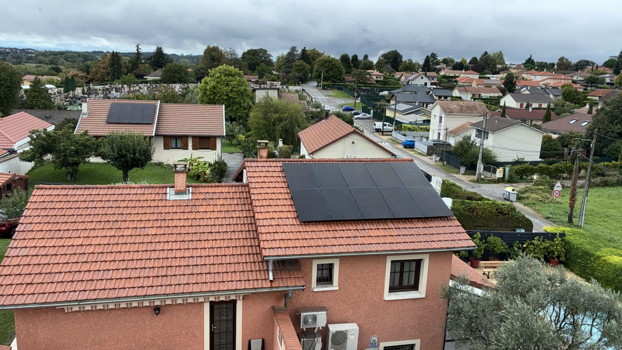 Installation photovoltaïque de 3.28 kWc à Boisset-lès-Montrond (42)