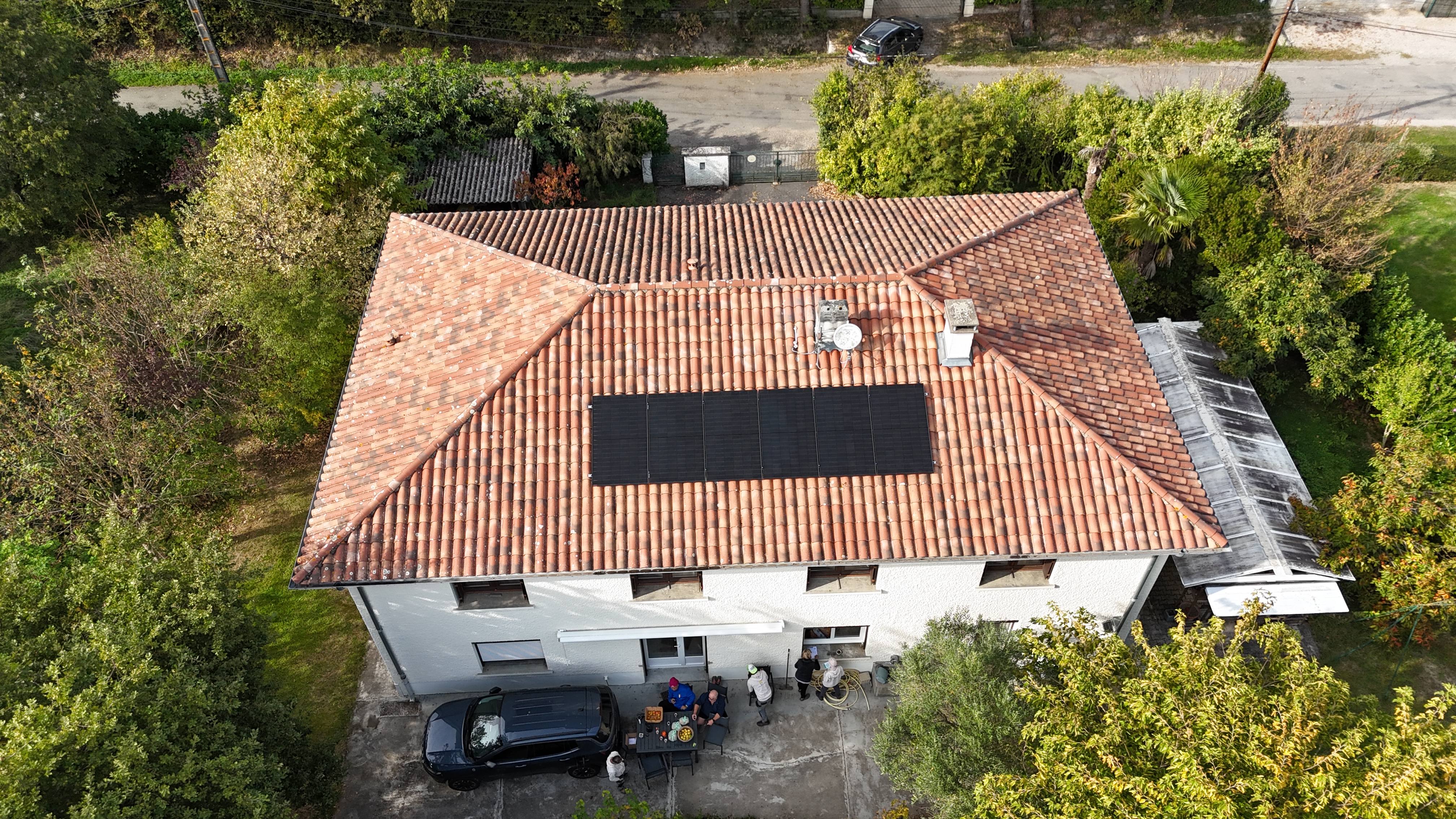 Installation photovoltaïque de 3 kWc à Saint-Étienne-de-Tulmont (82)