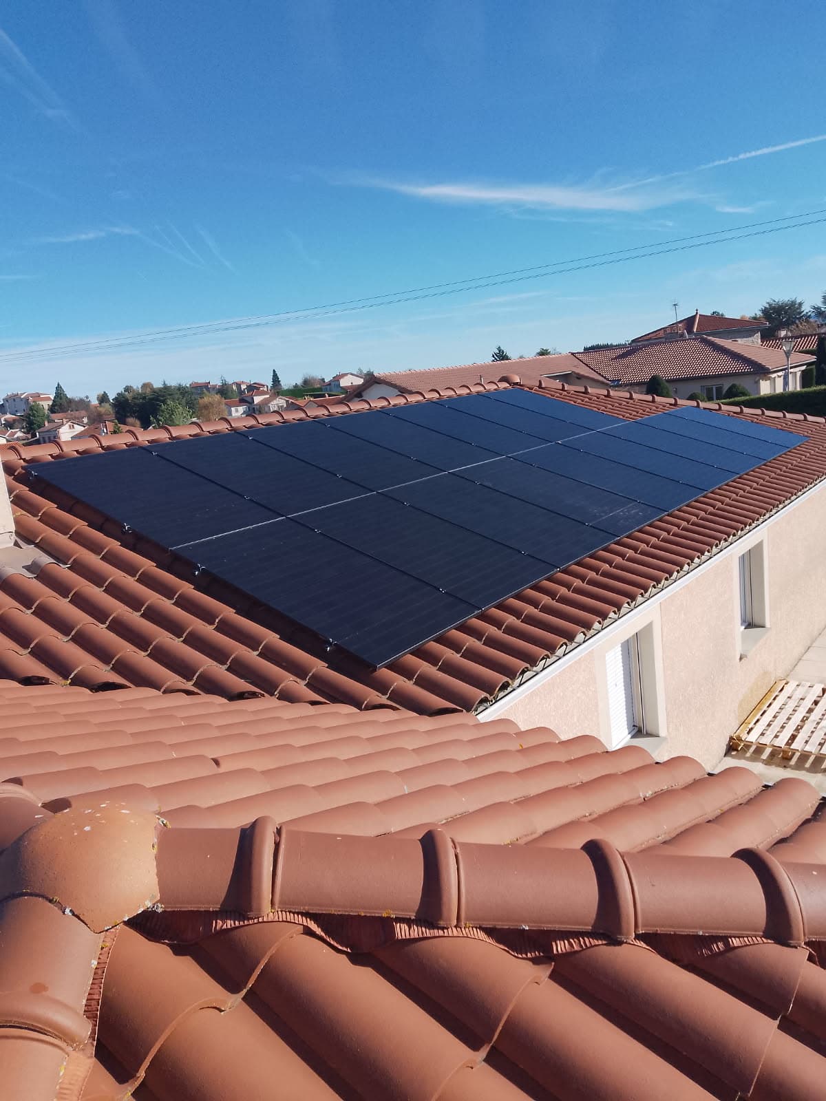 Installation photovoltaïque de 9.0 kWc à Saint-Maurice-en-Gourgois