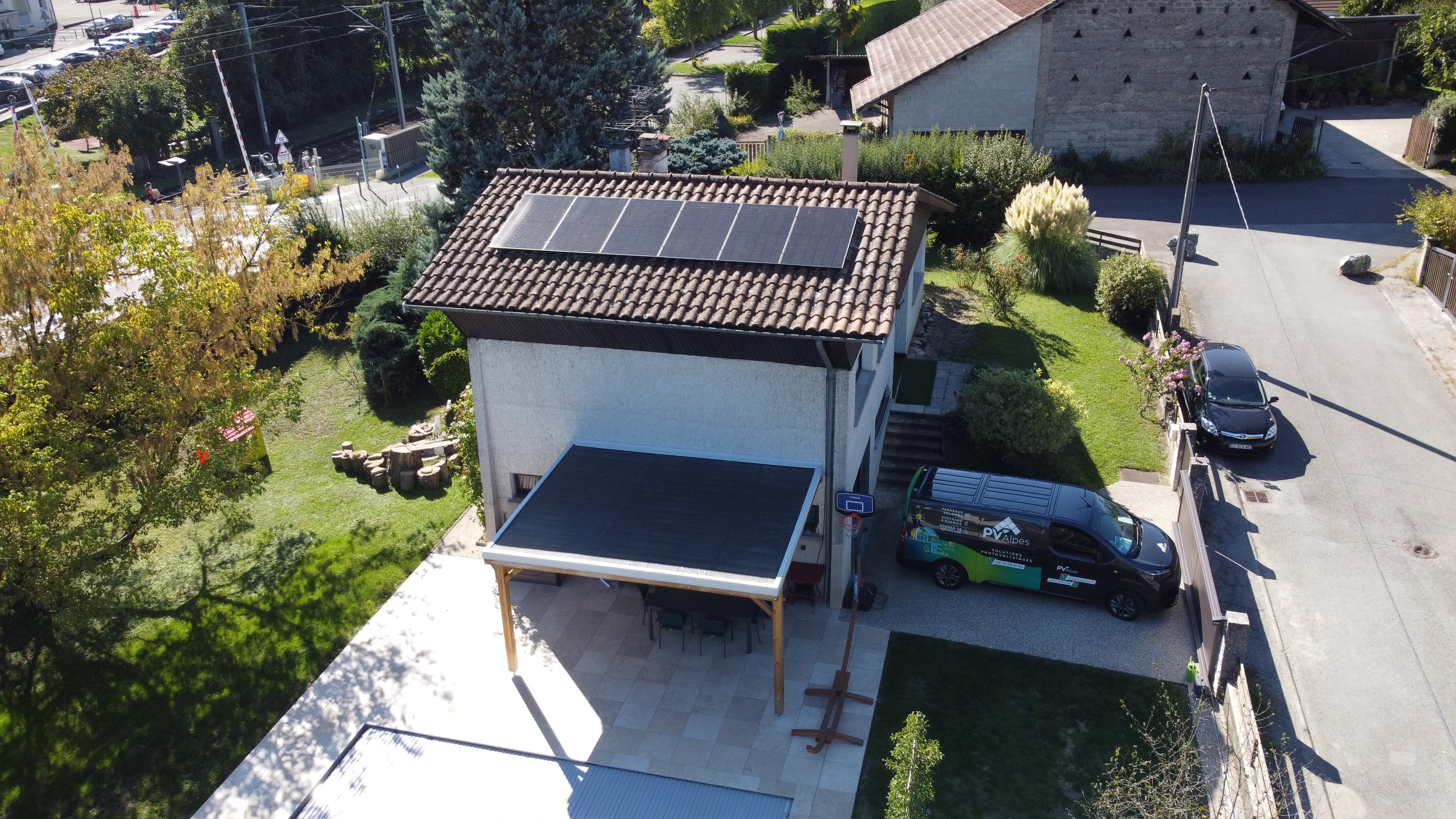 Installation photovoltaïque de 3 kWc à Gières (38)