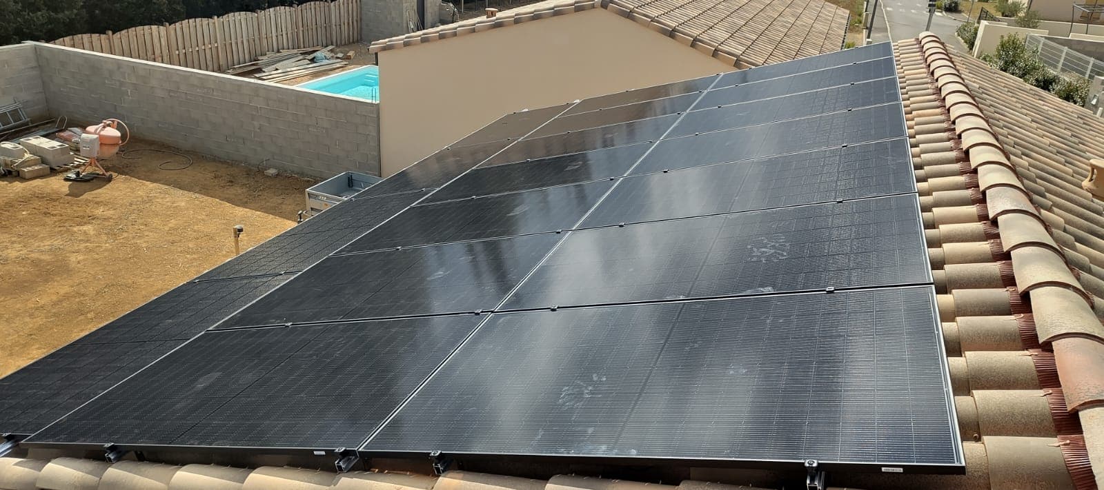 Installation photovoltaïque de 9 kWc à Saint-André-de-Roquelongue (11)