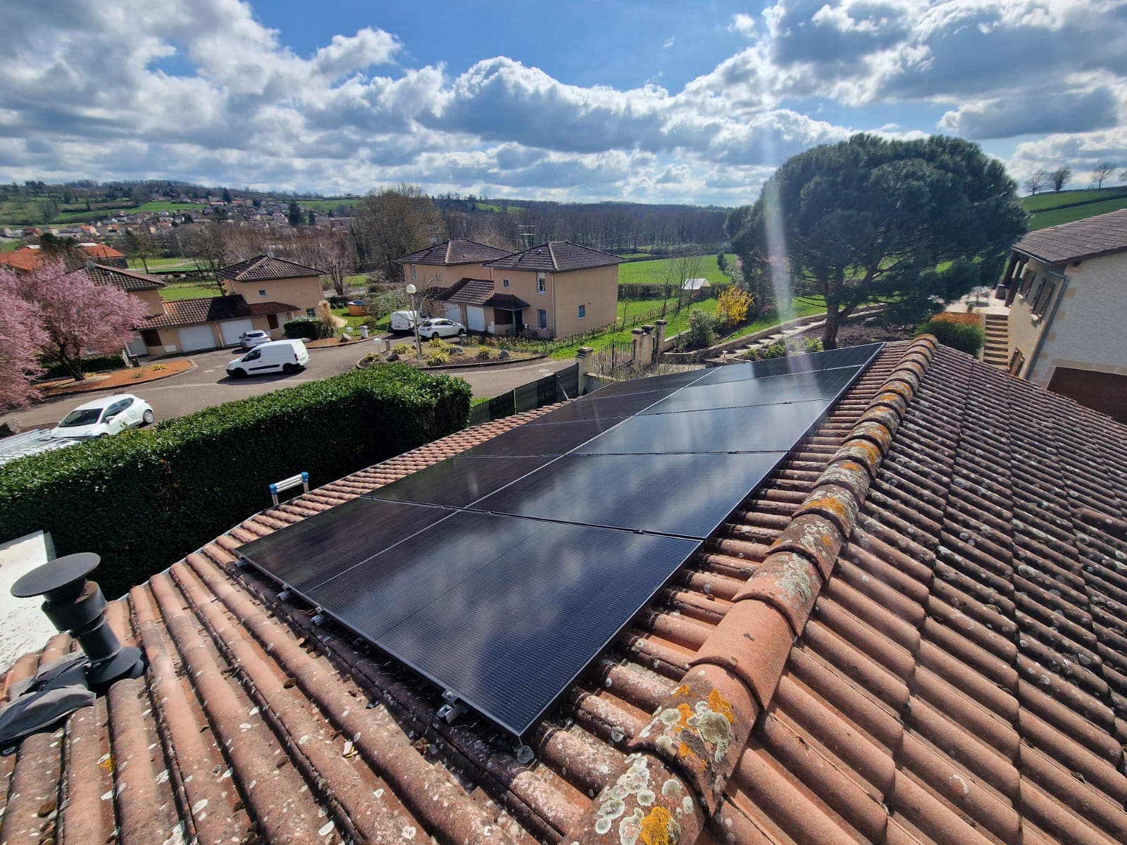 Installation photovoltaïque de 7.0 kWc à Saint-Denis-de-Cabanne