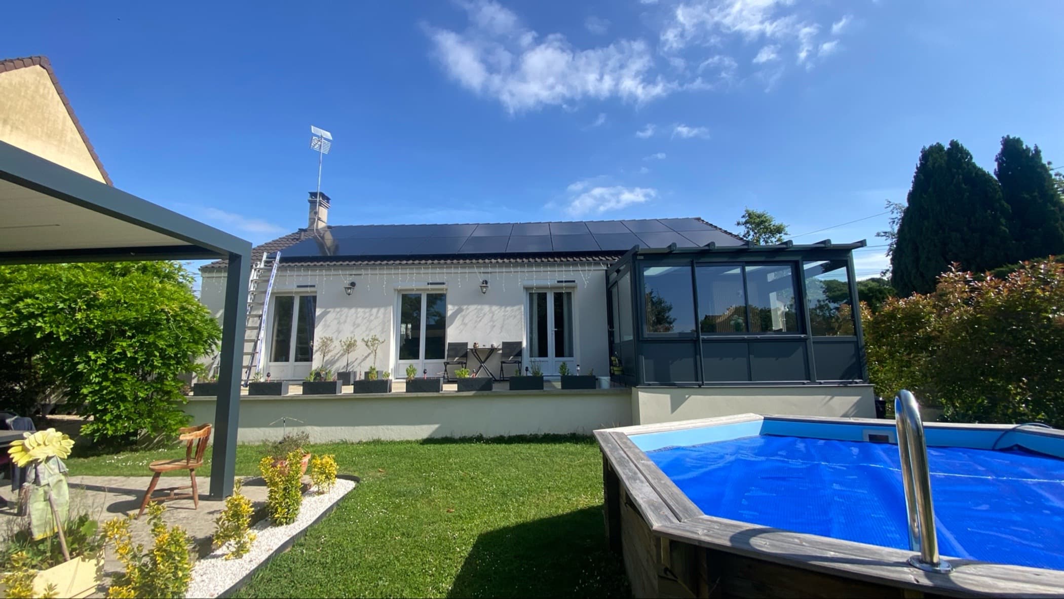 Installation photovoltaïque de 10 kWc à Yerres (91)