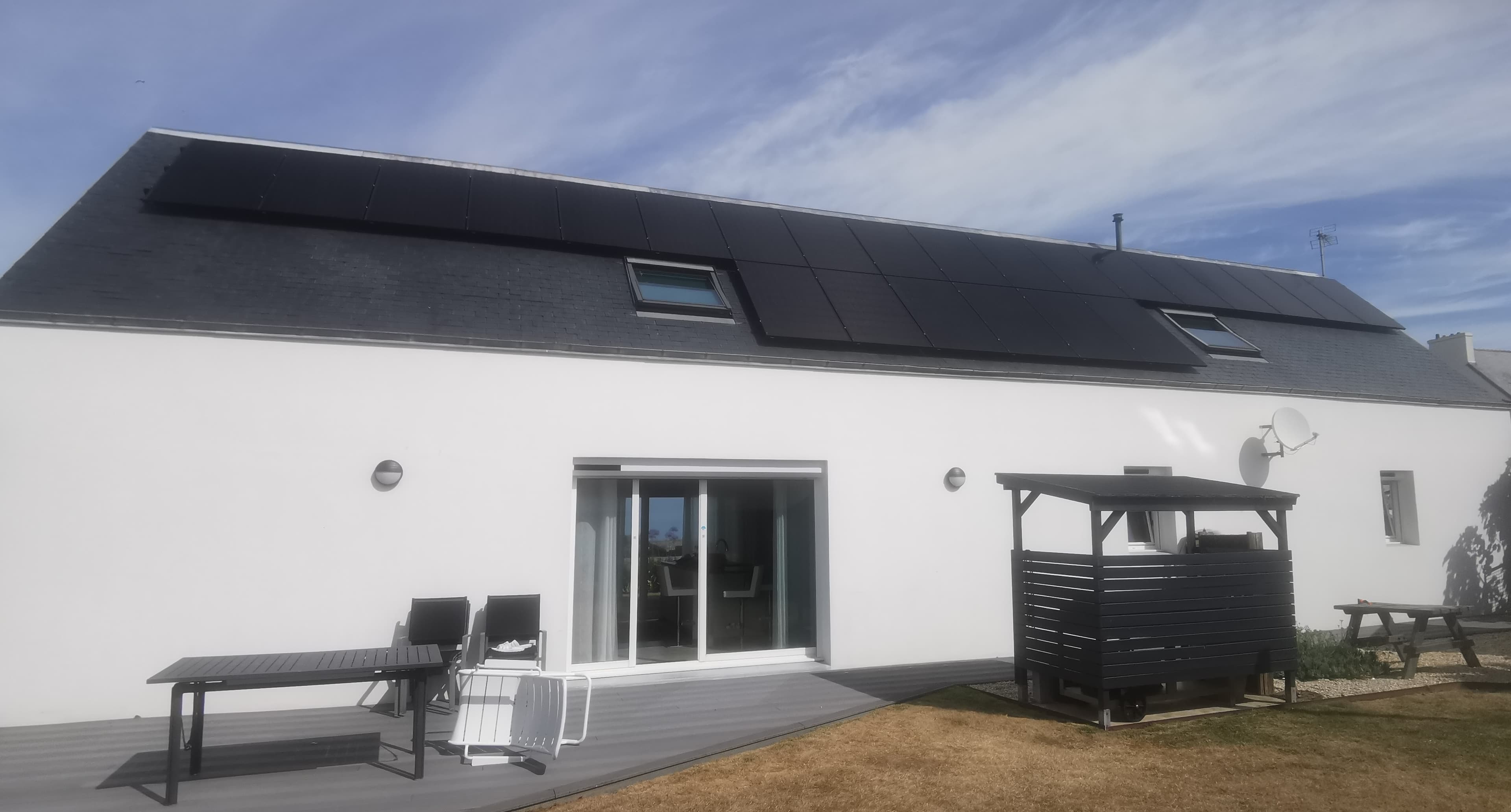 Installation photovoltaïque de 10.8 kWc à Penmarc'h (29)